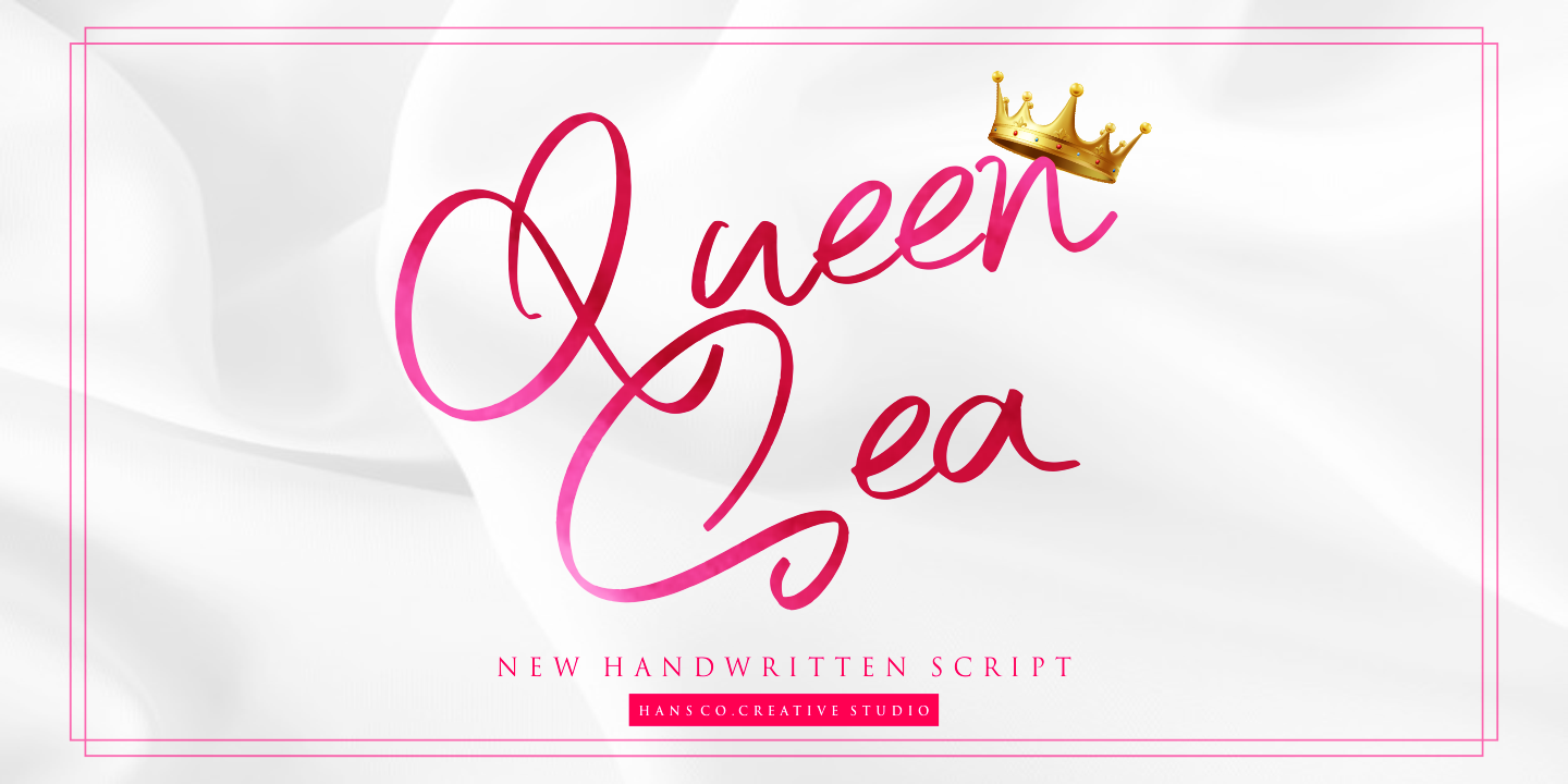 Queen Sea Font preview